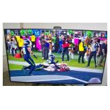 65" Samsung QB65R HDR 4K UHD (Ultra-High Def) Commercial Smart LED Display on Ergotron Neo-Flex Heavy-Duty Rolling TV Cart with Adjustable Shelf and Rotating TV Mount