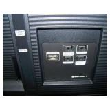 65" Samsung QB65R HDR 4K UHD (Ultra-High Def) Commercial Smart LED Display on Ergotron Neo-Flex Heavy-Duty Rolling TV Cart with Adjustable Shelf and Rotating TV Mount