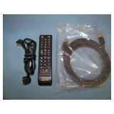 65" Samsung QB65R HDR 4K UHD (Ultra-High Def) Commercial Smart LED Display on Ergotron Neo-Flex Heavy-Duty Rolling TV Cart with Adjustable Shelf and Rotating TV Mount