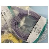 LOT of NEW Network / Ethernet / Cat5 / Cat6 Cables - Various Lengths & Colors