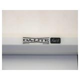 DA-LITE Model B Manual Projection / Movie Screen