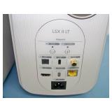 (2) KEF LSX LT II Powered Speakers - Stone White in color - in Original Box