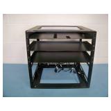 Middle Atlantic 10U Audio Video (A/V) Rack with miscellaneous cables included