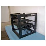Middle Atlantic 10U Audio Video (A/V) Rack with miscellaneous cables included
