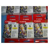 Miscellaneous Canon and Hewlett Packard (HP) Color Printer Cartridges - NEW in packaging