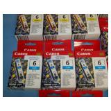 Miscellaneous Canon and Hewlett Packard (HP) Color Printer Cartridges - NEW in packaging