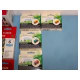 Miscellaneous Canon and Hewlett Packard (HP) Color Printer Cartridges - NEW in packaging