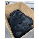 LARGE Lot of Various-Size Black Stage Theater Screen Drapery Material Flameproof Heavy-Duty 21oz Fabric AV Stumpfl