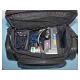 Vintage Sony MVC-FD91 Digital Still Camera with Extra Sony Lens (VCL-ES06) and Camera Bag