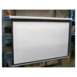DA-LITE Model B Manual Pull Movie / Projection Screen with CSR