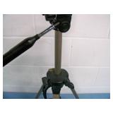 MX 1000 Fluid Head Tripod Foldable Light Weight 57" Digital Photo Camera Video Stand