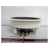 (4) Phase Technologies CI-6.0 IX QM Round Flush Mount In-Ceiling Speakers / Loudspeakers with Grilles and C-Rings - NEW IN SEALED BOXES