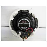 (4) Phase Technologies CI-6.0 IX QM Round Flush Mount In-Ceiling Speakers / Loudspeakers with Grilles and C-Rings - NEW IN SEALED BOXES