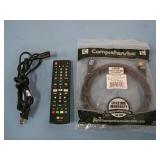 65" LG 65UJ6300 SMART LED 4K Ultra High Def (UHD) TV with HDR 4K with Wall Mount, Remote Control and HDMI Cable