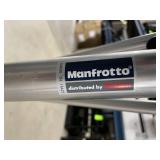 Manfrotto / Bogen 3046 Professional Video / Photography Multistage Tripod with 3063 Mini Fluid Video Tripod Head & Pan Bar / Arm