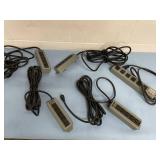 (5 Total) Waber / Tripp-Lite Industrial AC Power Outlet Strips - Model 602-15 and 17CB-15