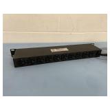 Geist Rack Mounted SP124-1020 Horizontal 12-Outlet Power Distribution Unit PDU with 10