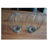 *2* Industrial Mixer Attachments - Wire Whips