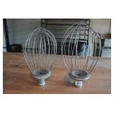 *2* Industrial Mixer Attachments - Wire Whips