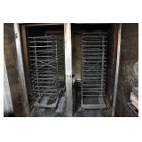 Commercial Proofer with 4 Rolling Racks