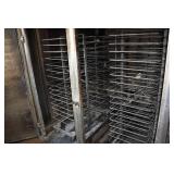 Commercial Proofer with 4 Rolling Racks