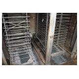 Commercial Proofer with 4 Rolling Racks