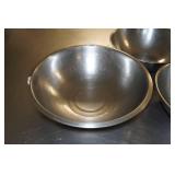 *3* Large Stainless Mixing Bowls