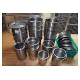 Stainless Steel Inset Pans and Lids