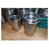 Stainless Steel Inset Pans and Lids