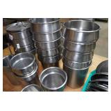 Stainless Steel Inset Pans and Lids