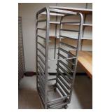 Industrial Stainless Steel Baking Tray Rolling Rack