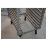 Industrial Stainless Steel Baking Tray Rolling Rack