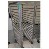 Industrial Stainless Steel Baking Tray Rolling Rack