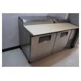 Stainless Steel Prep Station with Refrigeration