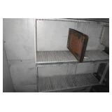 *2* Industrial Stainless Steel Baking Tray Rolling Racks