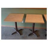 *5* Square Tables