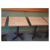 *5* Square Tables