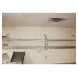 9 Linear Feet of Metal Wire Shelving