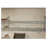 9 Linear Feet of Metal Wire Shelving