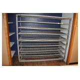 Industrial Metal Rolling Rack