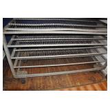 Industrial Metal Rolling Rack