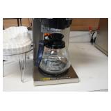 Bunn Commercial Coffee Maker and Warmer with Filters and Tea Holder