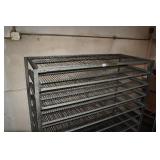 Industrial Metal Rolling Rack