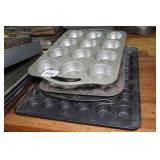 Assorted Cupcake Baking Pans