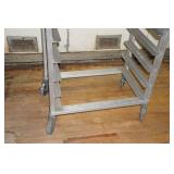 Industrial Metal Rolling Rack
