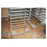 Industrial Metal Rolling Cooling Racks