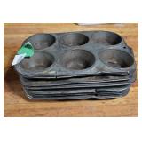 *7* Large Cupcake/Muffin Baking Pans