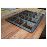 *12* Mini Square Loaf Baking Sheets - 12 Count