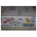 Paper Condiment Cups and Pepper Packets