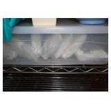 Assorted Kitchenware - Mini Crock Pot, Salad Spinner, Bowls, Cups